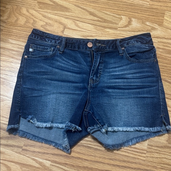 Dear John Indigo Denim Shorts - Picture 1 of 4